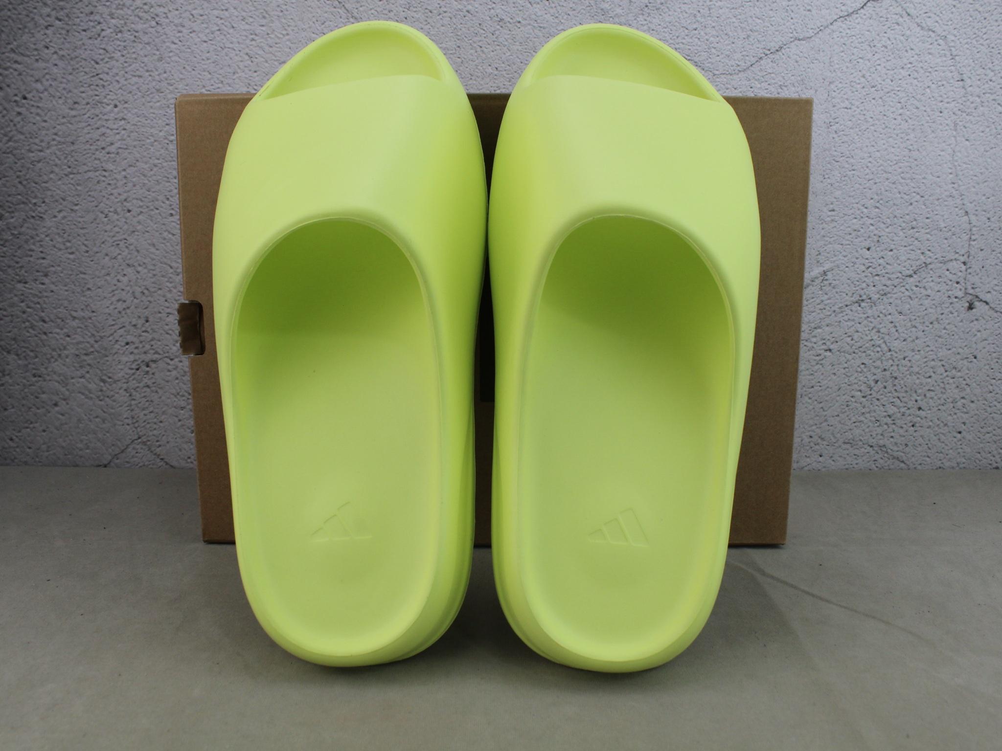 Free Shipping Yeezy Slide Glow Green GX6138